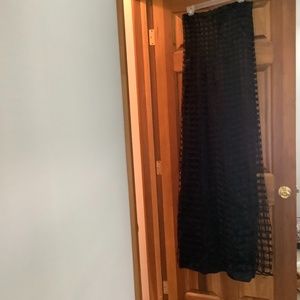 Black strapless Gucci dress